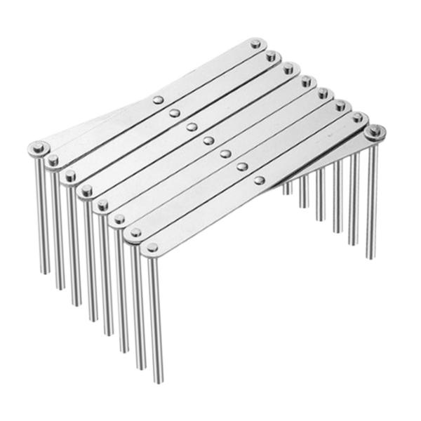 ディッシュラック ステンレススチール 多機能 頑丈 安定 カウンタートップオーガナイザー L