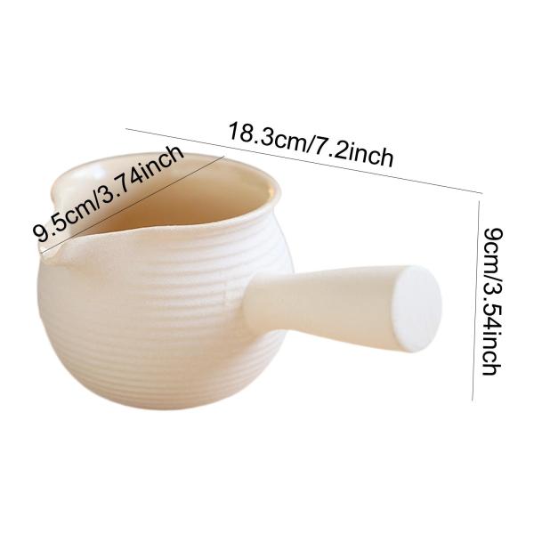 家庭用ハイキング用お湯を沸かすための磁器ティーポット お茶好きの方へギフト A