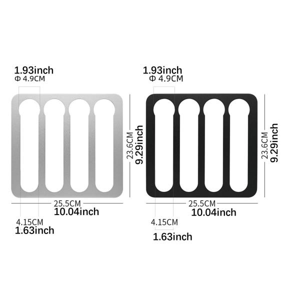 カプセルホルダー 16カプセル収納可能 カプセル収納ラック バー オフィス コーヒー用 ブラック