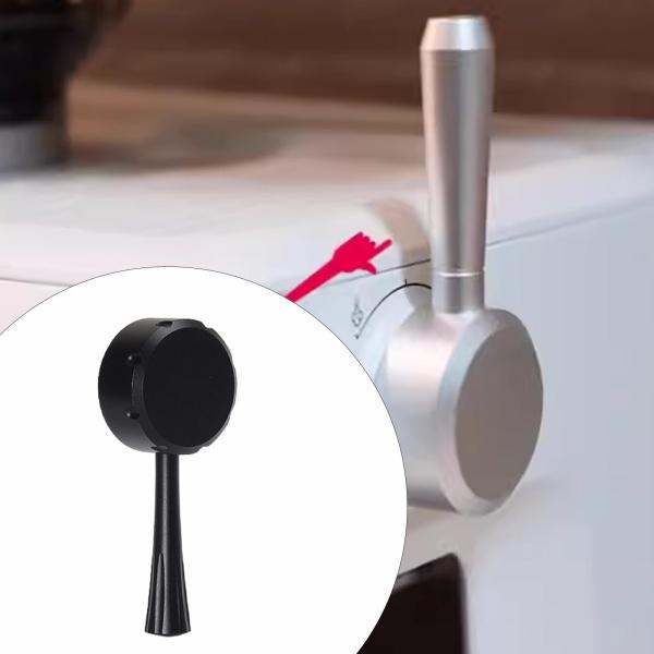 スチームレバー お手入れ簡単 軽量 エレガント アルミ合金 870 875 878用 ブラック