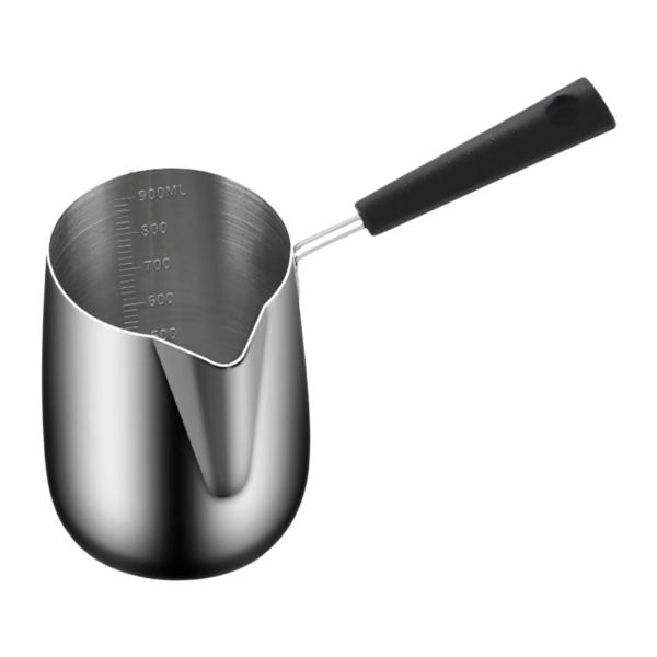 小さな鍋トルココーヒーポット燃焼油暖房用ミルク作りソース1000 ml