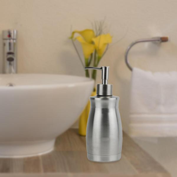 シャワージェルポンプコンテナポンプボトル大容量モダン詰め替え可能ローションポンプボトル食器用石鹸ポンプホテルカウンタートップ用