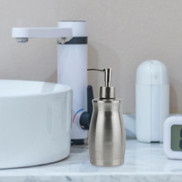 シャワージェルポンプコンテナポンプボトル大容量モダン詰め替え可能ローションポンプボトル食器用石鹸ポンプホテルカウンタートップ用