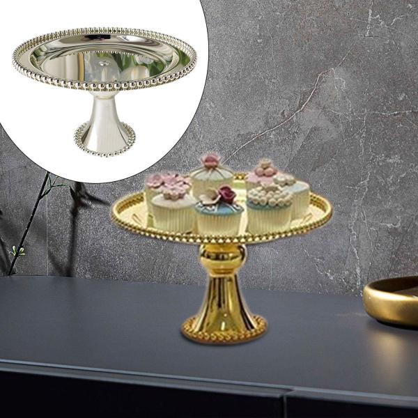 アイアン ケーキスタンド デザートスタンド キャンディー皿 ディナー用 クリスマスパーティー シルバー