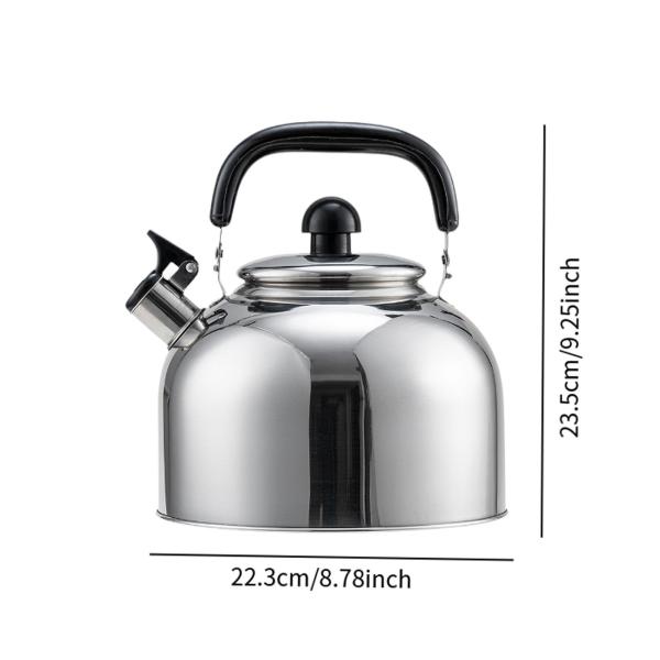 笛吹ケトル ポータブル高速沸騰ポット ハンドル付き 炊飯器 ガス旅行用 4L