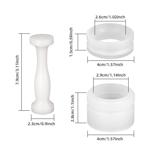 エスプレッソタンパーキットコーヒーマシンアクセサリー詰め替え可能な多用途エスプレッソタンパーセットキッチンオフィス用