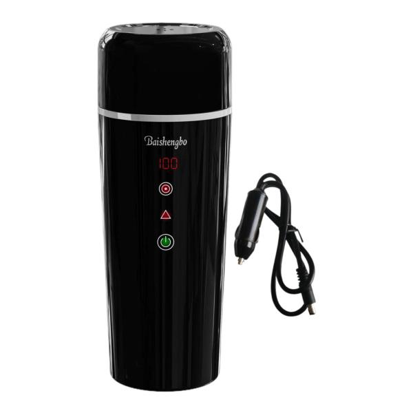 かき混ぜながら水飲料を加熱するための電熱ウォーターカップ旅行加熱マグ