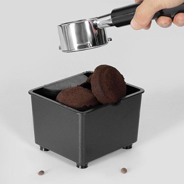 コーヒーダンプビンコーヒーグラウンドノックボックスツールエスプレッソマシン廃棄物ホルダーコーヒーグラウンド処分ツールバーホテル用