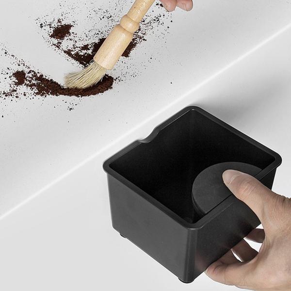 コーヒーダンプビンコーヒーグラウンドノックボックスツールエスプレッソマシン廃棄物ホルダーコーヒーグラウンド処分ツールバーホテル用