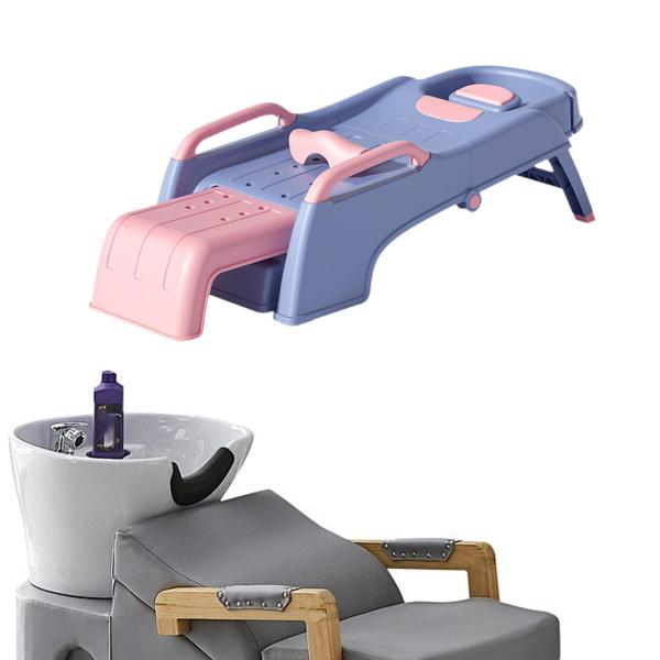 子供シャンプーチェア入浴者子供洗髪椅子女の子子供幼児用ピンク