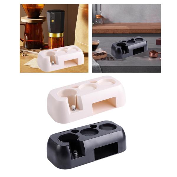 エスプレッソタンパーステーション取り外し可能なノックボックス多機能タンピングステーション白