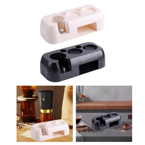 エスプレッソタンパーステーション取り外し可能なノックボックス多機能タンピングステーション白