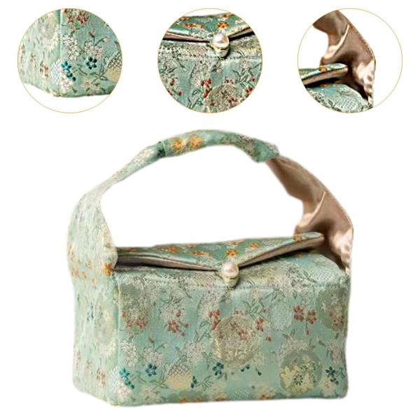 ティーポット収納袋 多機能ポーチ 軽量財布 カジュアル ティーポット収納ボックス ハンドバッグ 作業パーティー 休暇 ハイキング用