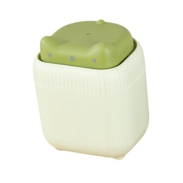 キッチンディッシュソープディスペンサースポンジ布ホルダー食器洗い液体ディスペンサーグリーン