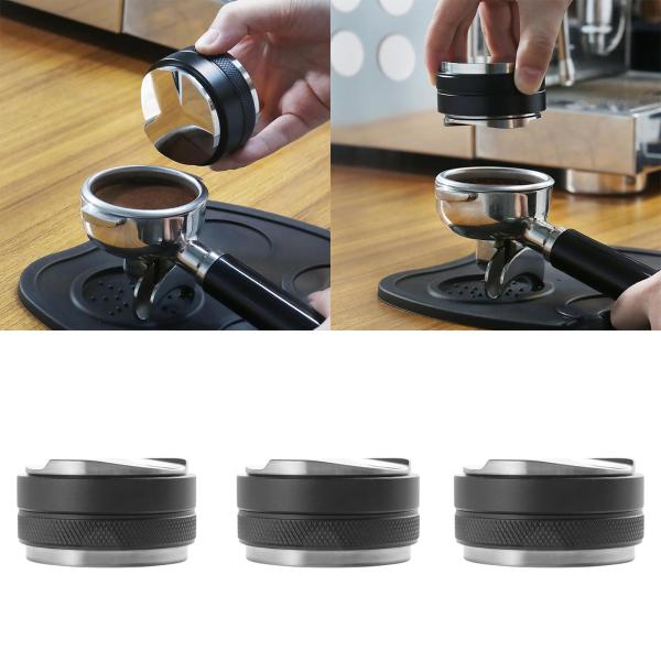エスプレッソタンパーコーヒーウェアカフェ用の3つの角度のある斜面はアクセサリー51mm