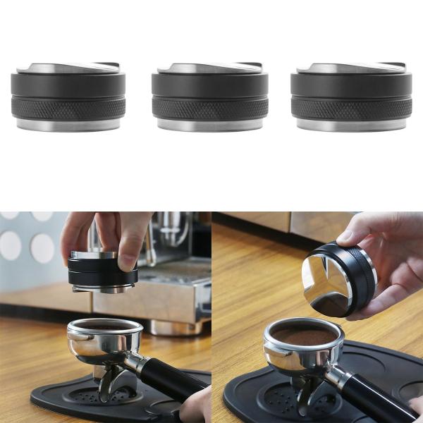 エスプレッソタンパーコーヒーウェアカフェ用の3つの角度のある斜面はアクセサリー51mm