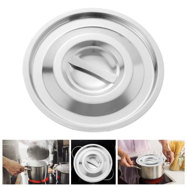 丸いポットカバー家庭用キッチン調理器具カバー交換料理ポットの蓋23cm