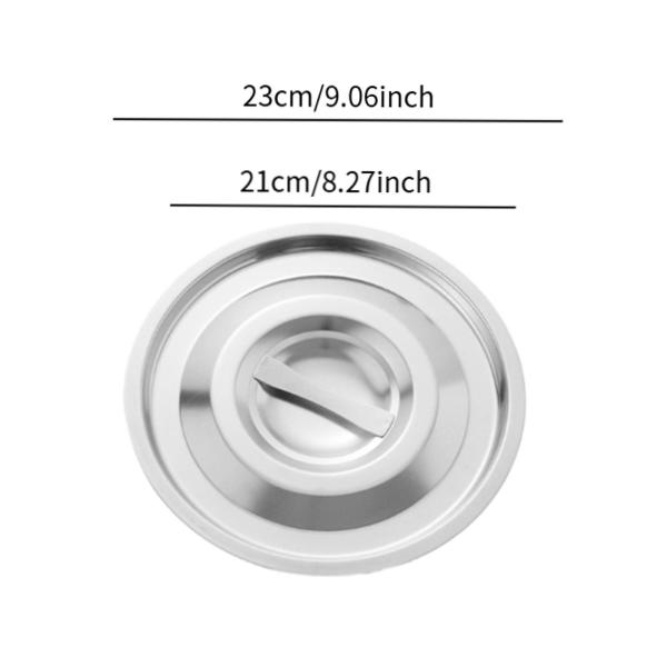 丸いポットカバー家庭用キッチン調理器具カバー交換料理ポットの蓋23cm