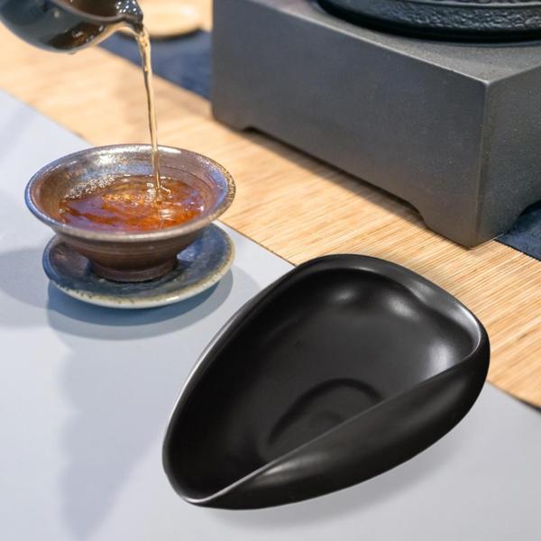 コーヒー豆投与カップモダンな実用的な計量コーヒー豆容器のための家の黒いマット