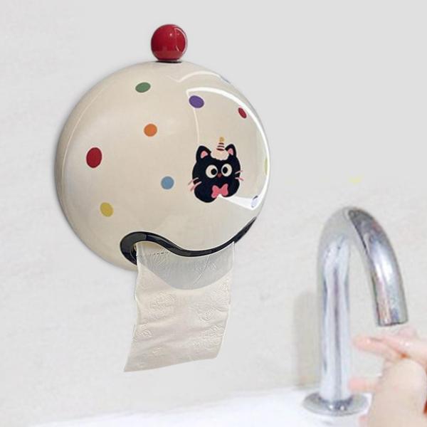 トイレットペーパーロールホルダートイレットロールディスペンサーウォールマウントされた紙ロールスタンドバスルームパブリックプレイスホテルオフィスビル