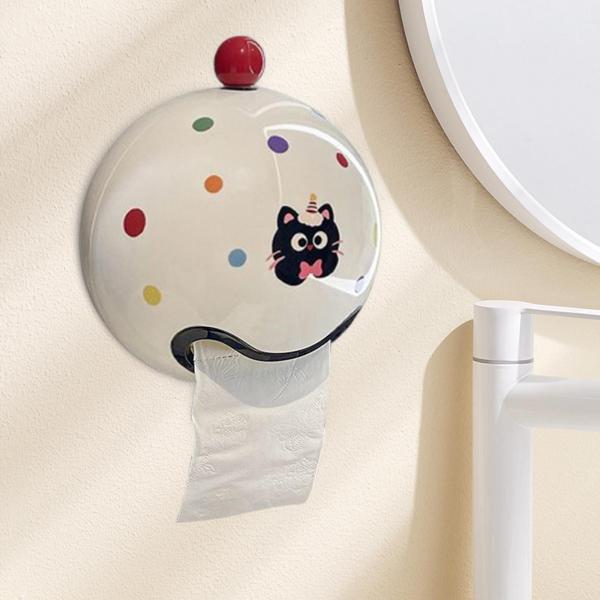 トイレットペーパーロールホルダートイレットロールディスペンサーウォールマウントされた紙ロールスタンドバスルームパブリックプレイスホテルオフィスビル