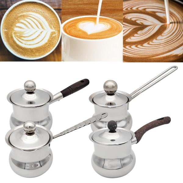トルコのコーヒーポット溶けた水差しティーケトル小さなソースパンウォーターコーヒーケトルミルクウォーマー , A