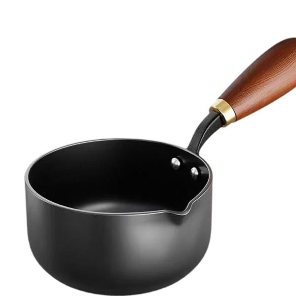 小さなソースパンミルクポット、お手入れ簡単ソースパン、金属ボイラーポット、調理、溶かしチョコレートキャンディー調理用