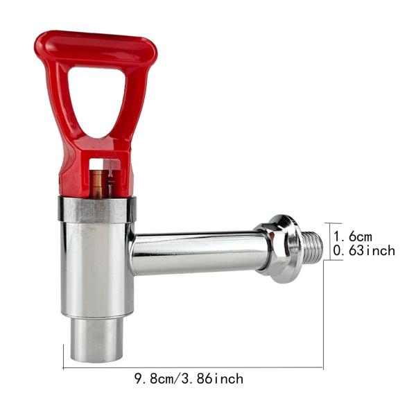 コーヒーホットドリンク用蛇口、ウォーターディスペンサー用蛇口、304ステンレススチール、ドリンクバレルコーヒージャー温水