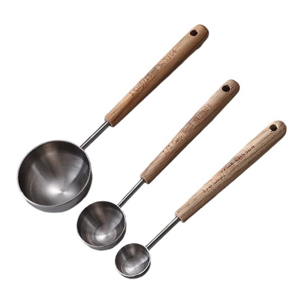 エスプレッソスクープ 軽量 ヴィンテージスタイル 計量カップ 家庭用ミルク調理用 ラージ