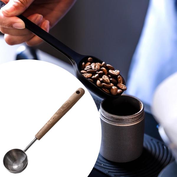 エスプレッソスクープ 軽量 ヴィンテージスタイル 計量カップ 家庭用ミルク調理用 ミディアム