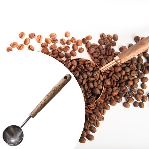 エスプレッソスクープ 軽量 ヴィンテージスタイル 計量カップ 家庭用ミルク調理用 ミディアム