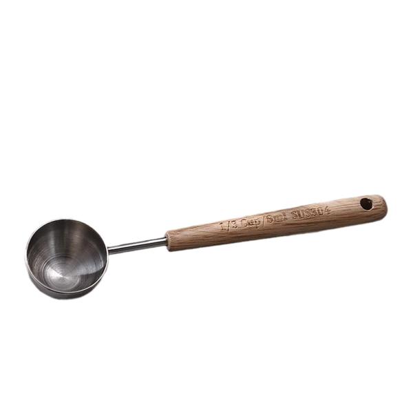 エスプレッソスクープ 軽量 ヴィンテージスタイル 計量カップ 家庭用ミルク調理用 ミディアム