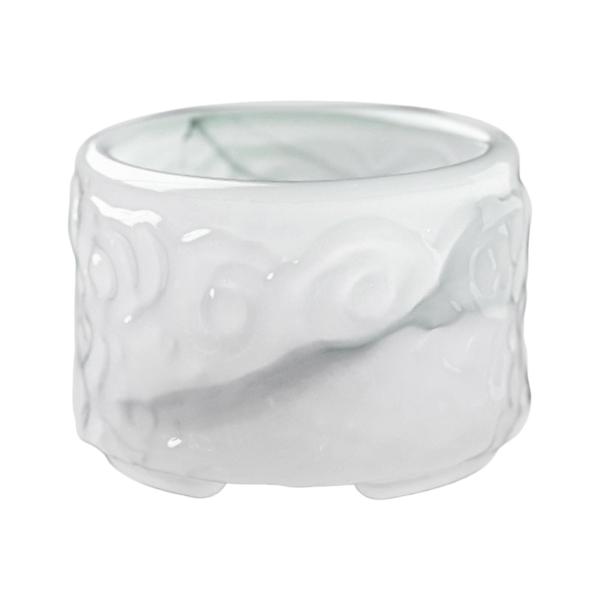 カンフーティーカップ 色付き釉薬 クリエイティブ コンパクト ホームオフィス用 50ml ドリンクウェア グレー
