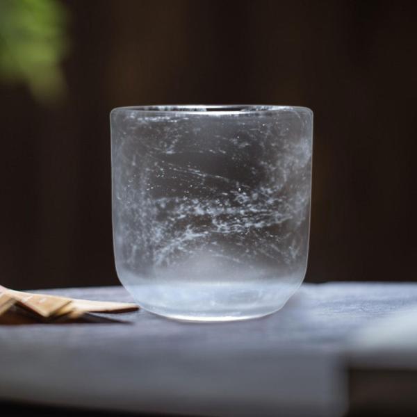 ガラス製日本製カップ ドリンクウェア コーヒーカップ 大人 男性 女性 ラテ 緑茶 B