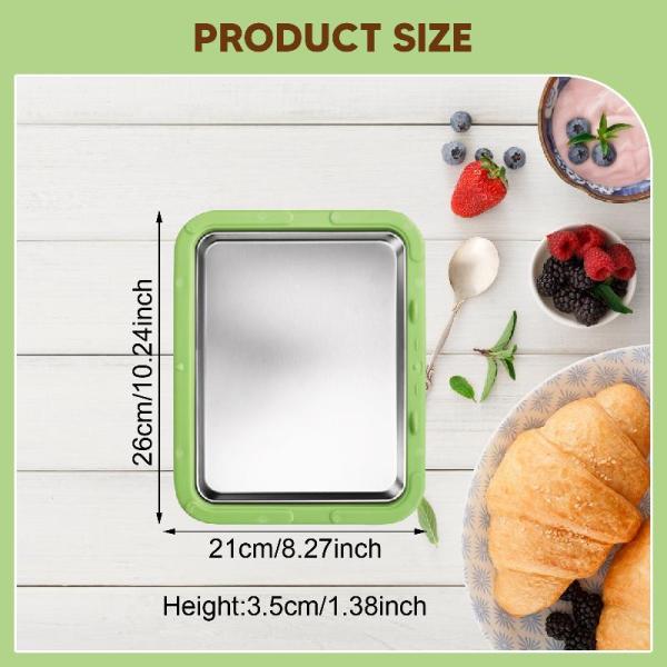 アイスクリームメーカー DIY ポータブル 家庭用 楽しい 家族 アクティビティ アイスクリームパン グリーン