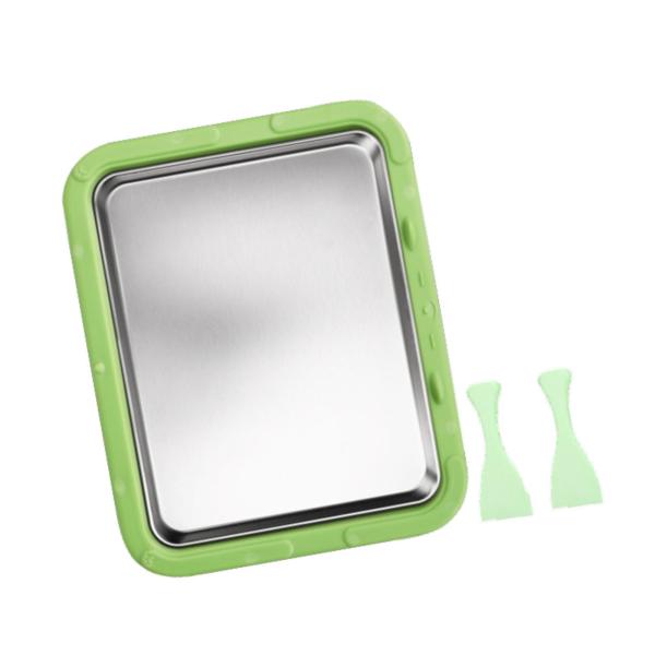 アイスクリームメーカー DIY ポータブル 家庭用 楽しい 家族 アクティビティ アイスクリームパン グリーン