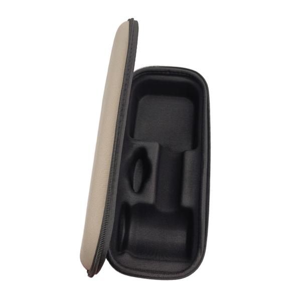 旅行用ヘアドライヤーケース 耐衝撃性ハードEVAホルダー収納バッグ ベージュ