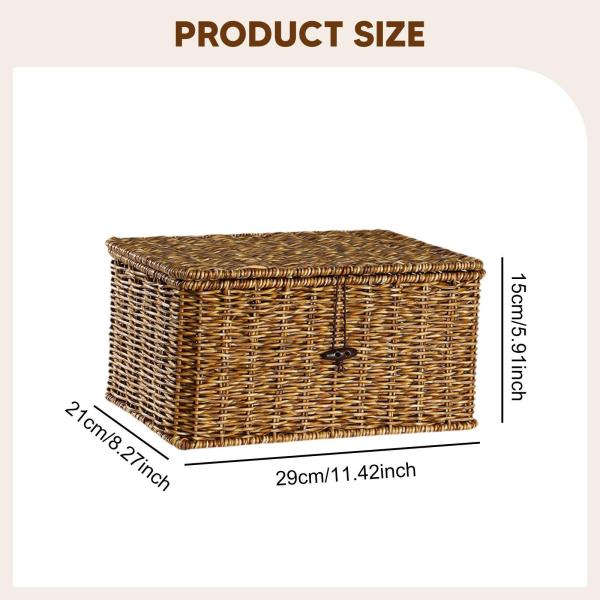 収納バスケット 蓋付き 棚付き バスケット 収納 キッチン 子供部屋 リビングルーム 29 cmx21 cmx15 cm