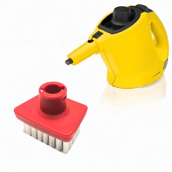 スチームクリーナー用ブラシ 交換用 床目地補修用 車用 PP ホワイト F