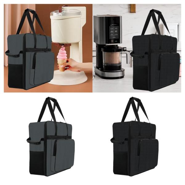 アイスクリームメーカー キャリングケース スラッシュマシン 旅行用ケース ホテル ビーチ用 グレー