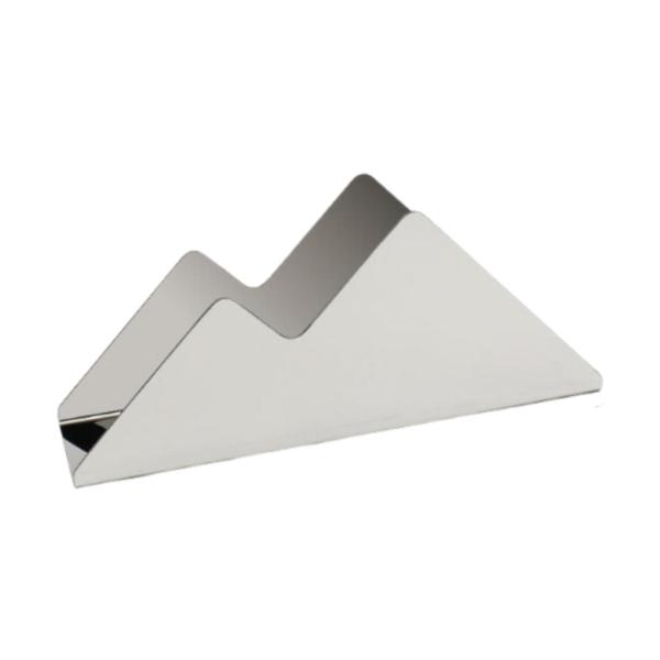 ステンレススチール製ナプキンホルダー ウェディングダイニングルームテーブル用 ファームハウス シルバー