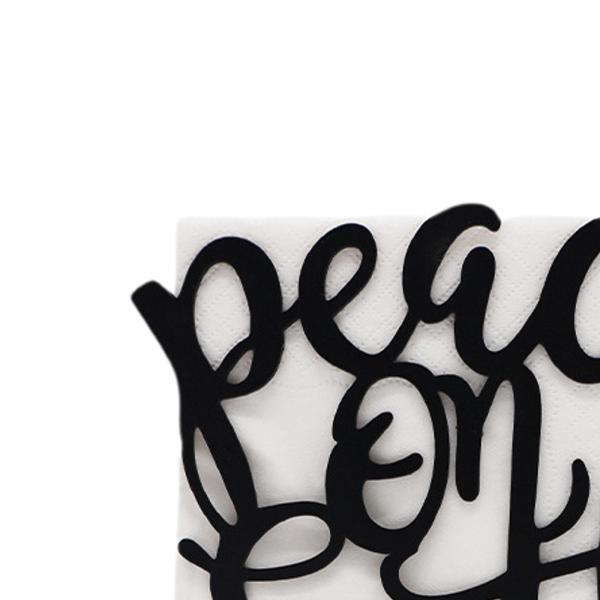 テーブル用ナプキンホルダー 鉄製 直立型 ナプキン収納 ダイニング キッチン パーティー スタイル B