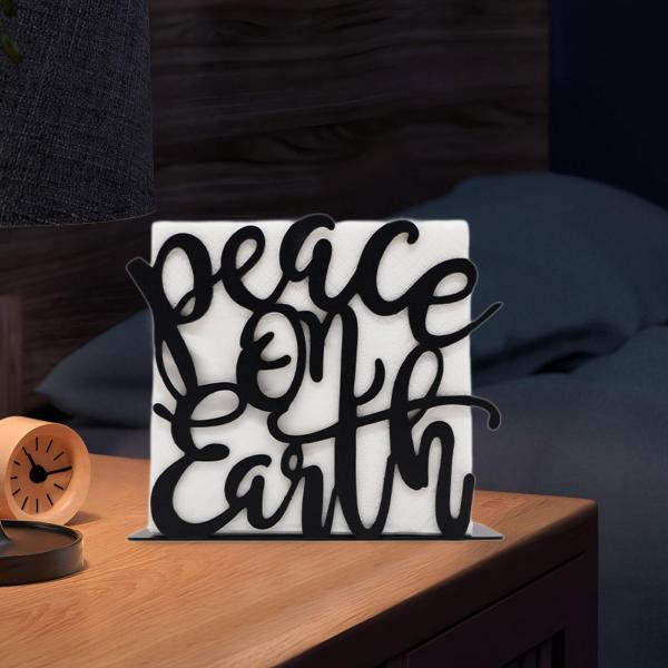 テーブル用ナプキンホルダー 鉄製 直立型 ナプキン収納 ダイニング キッチン パーティー スタイル B