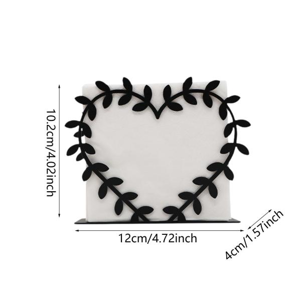 テーブル用ナプキンホルダー 鉄製 直立型 ナプキン収納 ダイニング キッチン パーティー スタイル D