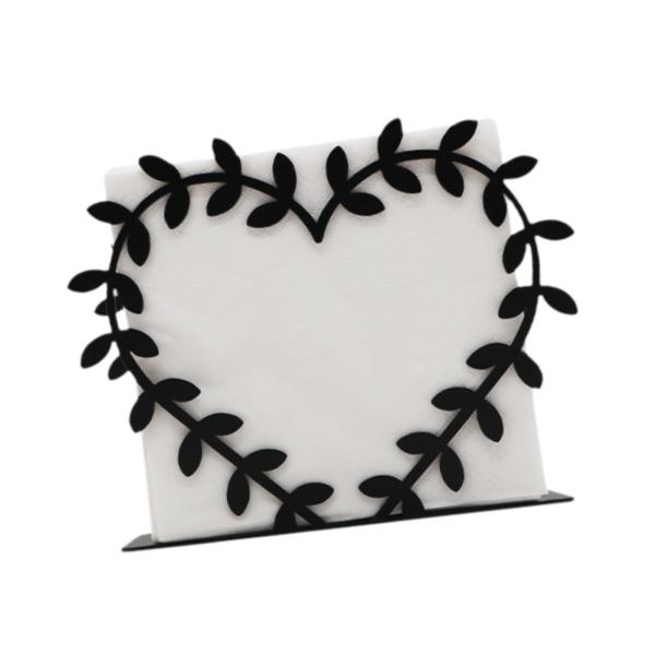 テーブル用ナプキンホルダー 鉄製 直立型 ナプキン収納 ダイニング キッチン パーティー スタイル D