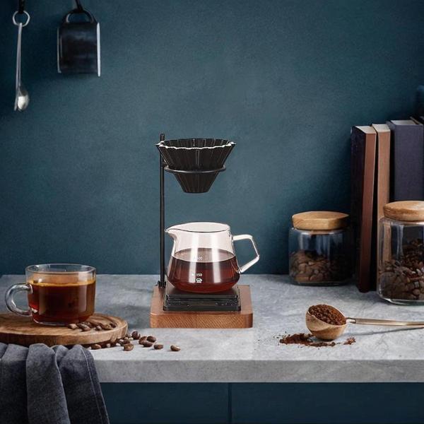 コーヒードリッパースタンドラックコーヒードリッパーホルダーコーヒーメーカーバーキッチンスタイルB用