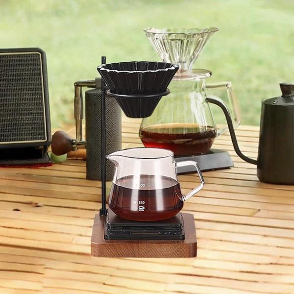 コーヒードリッパースタンドラックコーヒードリッパーホルダーコーヒーメーカーバーキッチンスタイルB用