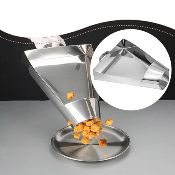 フレンチフライバガー ポップコーン お手入れ簡単 多目的 効率的なフードシャベル ステンレススチール ファーストフードレストラン向け