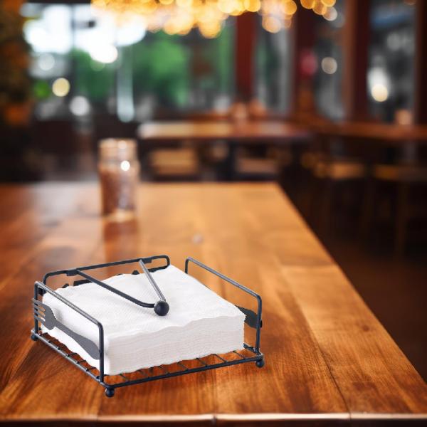 紙ナプキンホルダー ナプキンディスペンサー 簡単にアクセスできるティッシュディスペンサー 重みのあるアーム付き キッチン パーティー ホテル テーブル