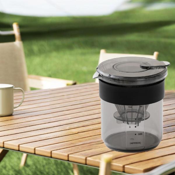 ドリップコーヒーカップ、コーヒーティーカップ、ギフト、手動アクセサリー、ドリッパー、スケール付き、自宅、レストラン、オフィス、バックパッキング用